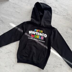 Super Nintendo World Hollywood Universal Studios Youth Hoodie Small